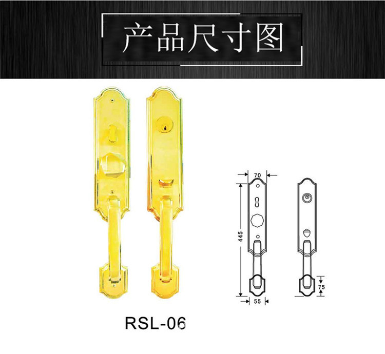 榴莲视频网站不锈钢豪华大门锁