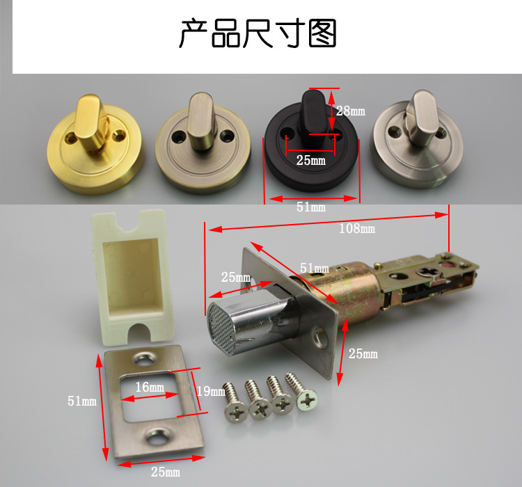 榴莲视频网站榴莲视频黄色网站RDL-600 锌合金闭锁 